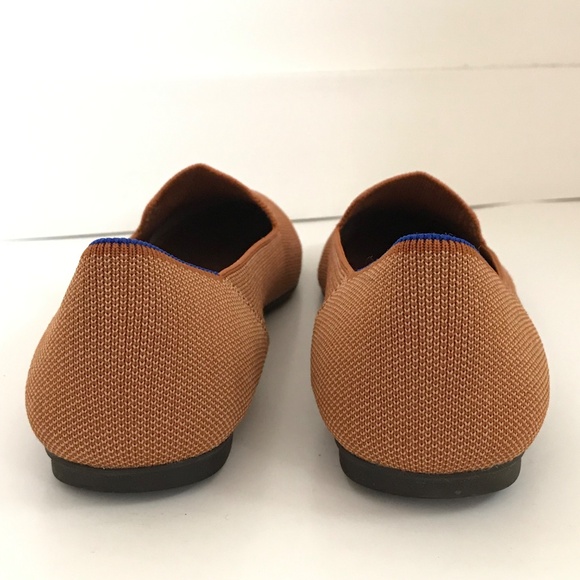 ROTHY’S The Loafer Round Toe Slip on Shoes Fawn Caramel Women's Size 9.5 - Picture 8 of 16